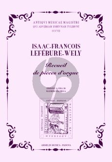 Lefebure-Wely Recueil de pièces d'orgue (edited by Maurizio Machella)
