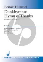 Hymn of Thanks