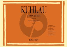 Kuhlau 6 Sonatinas Op.44 and Op.66 for Piano 4 Hands (Edited by Pozzoli)