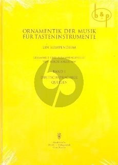 Ornamentik der Musik fur Tasteninstrumente Vol.1 Deutschsprachige Quellen