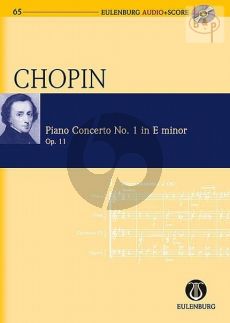 Concerto No.1 Op.11 e-minor (Piano-Orch.) (Study Score with Audio CD)