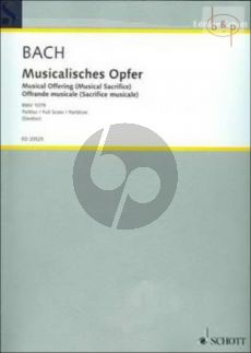 Musikalisches Opfer BWV 1079 (based on edition of 1747)
