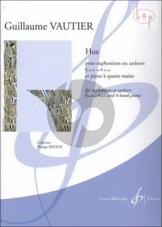 Hox for Euphonium[Saxhorn][TC/BC]-Piano 4 Hds