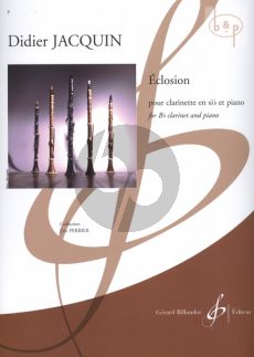 Eclosion for Clarinet and Piano