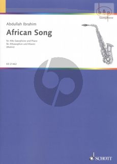African Song for Alto Saxophone and Piano