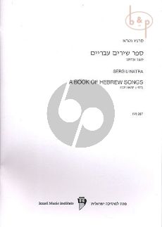 A Book of Hebrew Songs