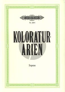 Koloratur Arien Sopran-Klavier