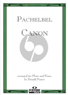 Pachelbel Canon for Flute and Piano (arranged by Donald Fraser)