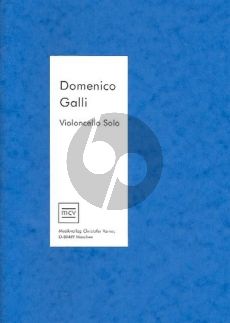 Galli 12 Sonatas Violoncello solo (Sabrina Lehrmann)