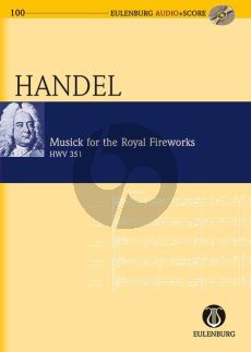 Handel Music for the Royal Fireworks HWV 351 Study Score