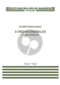 Rasmussen 3 Organ Chorales (In Memoriam Kjartan Hoydal)