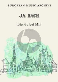 Bach Bist du bei mir for Cello and Piano