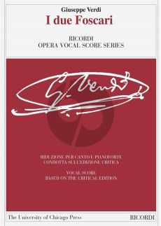 Verdi I due Foscari Vocal Score (it./engl.) (edited by Andreas Giger)