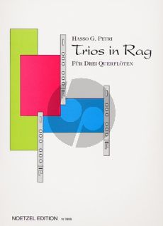 Petri Trios in Rag (7 neue Ragtimes) 3 Flöten (Part./Stimmen)