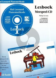 Piano Methode Vol.1 CD bij Lesboek (Alleen de Meespeel-Cd) (Barbara Kreader - Fred Kern - Phillip Keveren)
