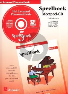 Piano Methode Vol.5 CD bij Speelboek (Alleen de Meespeel-Cd) (Barbara Kreader - Fred Kern - Phillip Keveren)