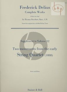 2 Movements from an early String Quartet