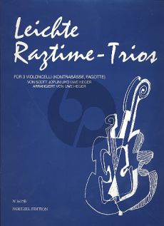 Leichte Ragtime Trios (3 Vc.)