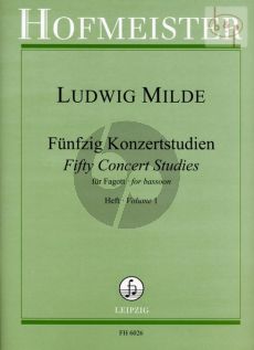 50 Konzertetuden Op.26 Vol.1