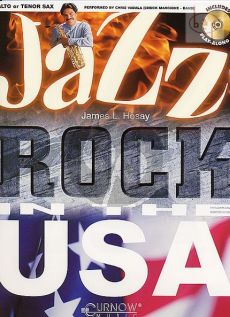 Jazz Rock in the USA Alto/Tenor Sax Book with CD
