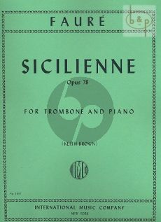 Sicilienne Op.78