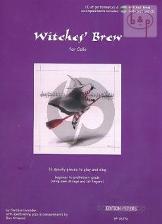 Lumsden-Attwood Witches Brew (16 Spooky Pieces) (Beginner to Preliminary Grade) (Violoncello-Piano) (Bk-Cd)