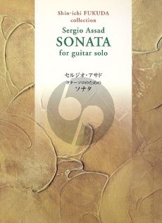 Assad Sonata for Guitar solo (Shin-ichi Fukuda Collection)