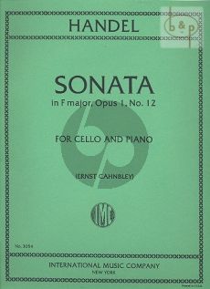 Sonata F-major Op.1 No.12