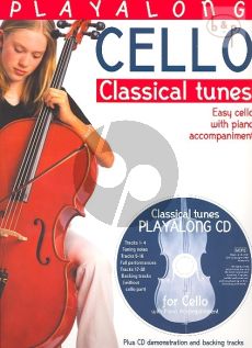 Playalong Classical Tunes for Cello with Piano Accompaniment (Bk-Cd)