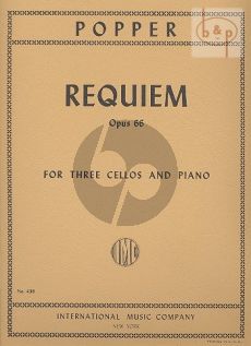 Requiem Opus 66 3 Violoncellos-Piano