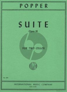 Popper Suite Op.16 2 Violoncellos