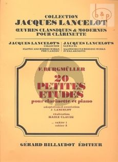 20 Petites Etudes Vol. 1 Clarinette et Piano