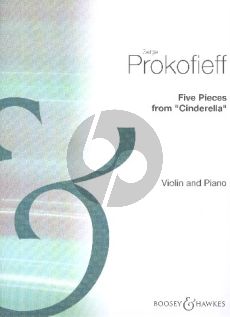 Prokofieff 5 Pieces from Cinderella for Violin and Piano