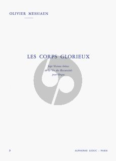 Messiaen Les Corps Glorieux Vol.3