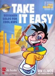 Take it Easy (Beginner Solos for Cool Kids) (Treble Rec.) (Bk-Cd)