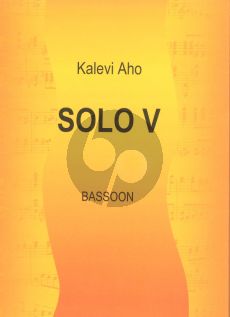 Aho Solo V for Bassoon