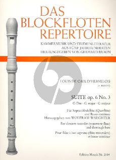 Suite G-dur Op.6 No.3