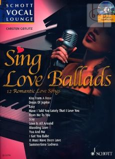 Sing Love Ballads (12 Romantic Love Songs) (Voice-Piano)