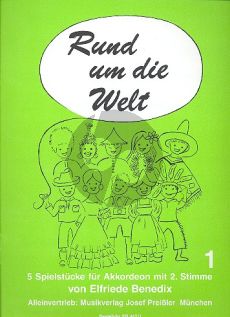 Benedix Rund um die Welt Vol.1 1-2 Akkordeons