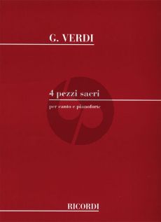Verdi 4 Pezzi Sacri (Mixed Voices) (div.) (Luporini)
