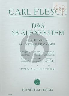 Das Skalensystem Violoncello