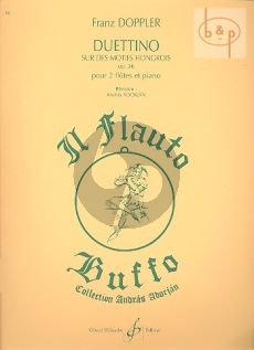 Duettino sur des Motifs Hongrois Op.36 2 Flutes - Piano