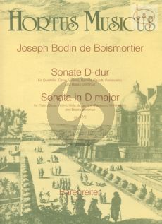 Sonate D-dur Op.37 No.3 (Flute[Ob./Vi.]- Viola da Gamba [Bsn./Vc.]-Bc)