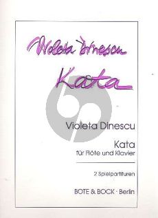 Dinescu Kata Flöte und Klavier
