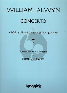 Alwyn Concerto Oboe-String Orchestra and Harp) (piano red.)