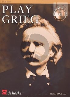 Play Grieg for Clarinet (Bk-Cd) (Kernen-Kampstra) (interm.) (play-along and demo CD)