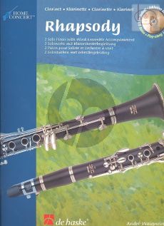 Rhapsody (Clarinet-Band) (piano red.) (with Play-Along-Demo CD)