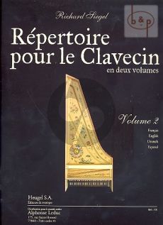Repertoire pour le Clavecin Vol.2