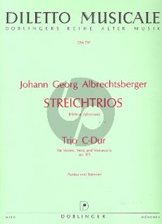 Trio C-major Op.9 No.1