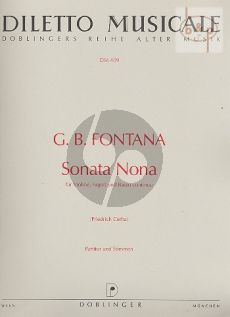 Sonata Nona F-dur (Violin-Bassoon-Bc)